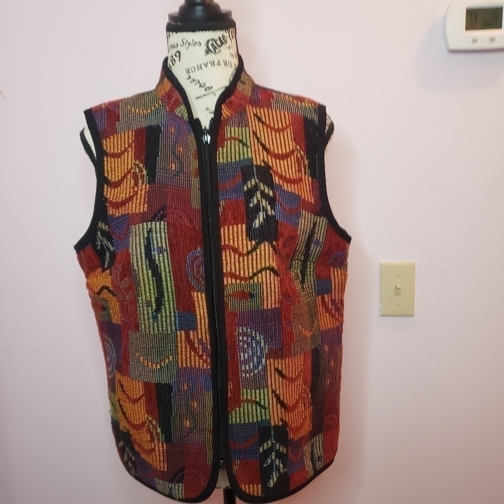 COLDWATER Creek  Vintage vest size medium